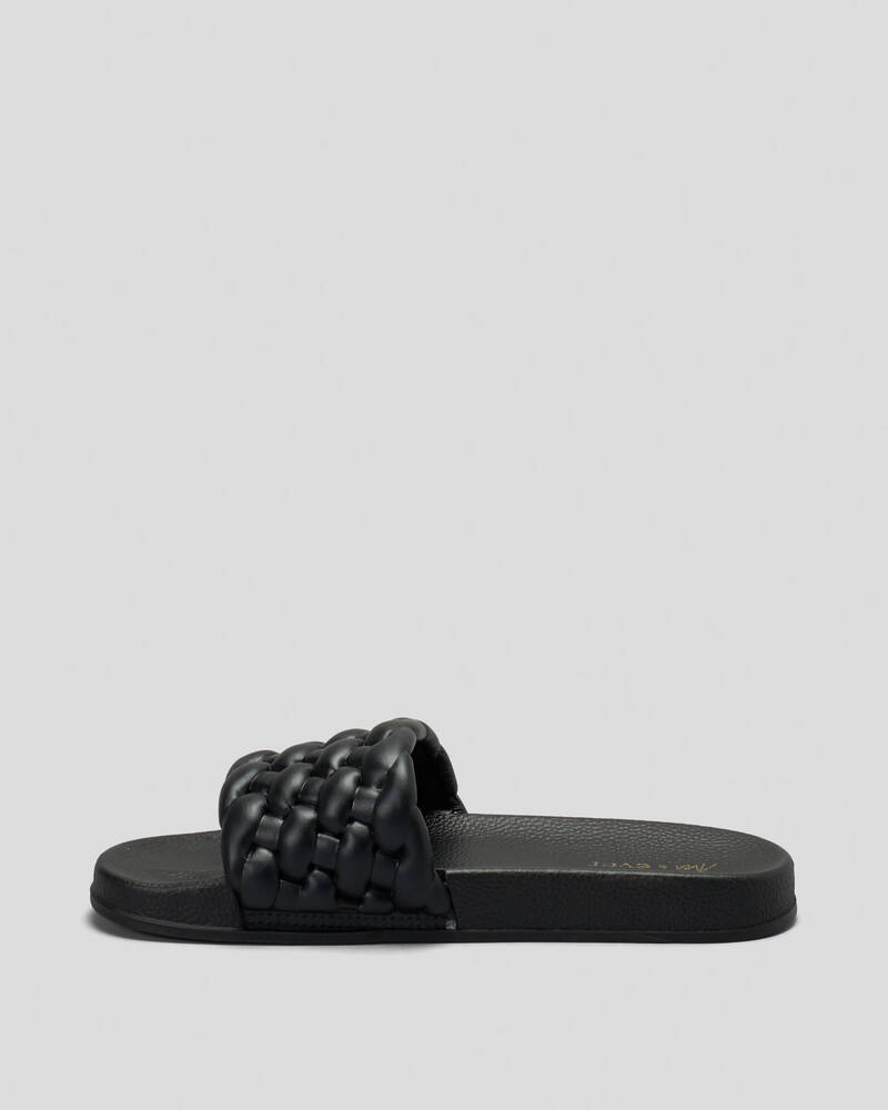 Lexi Plait Slide Sandals 8 Lexi Plait Slide Sandals