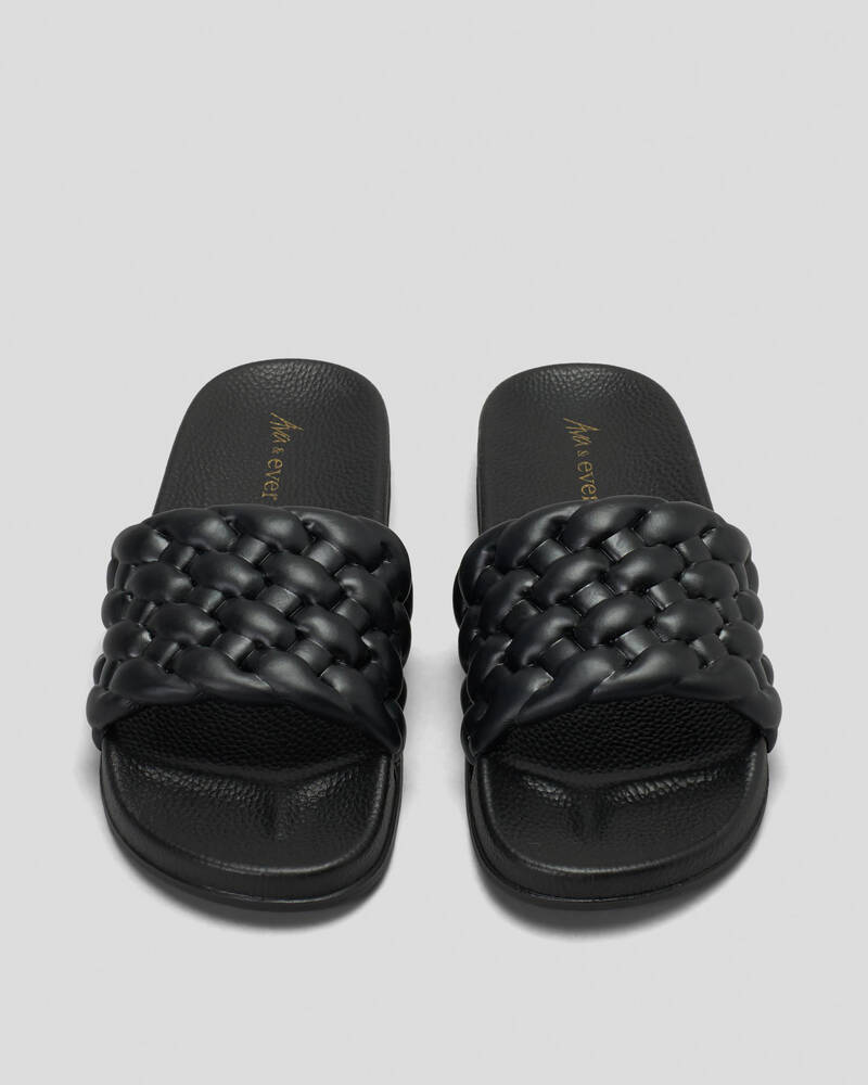 Lexi Plait Slide Sandals 9 Lexi Plait Slide Sandals