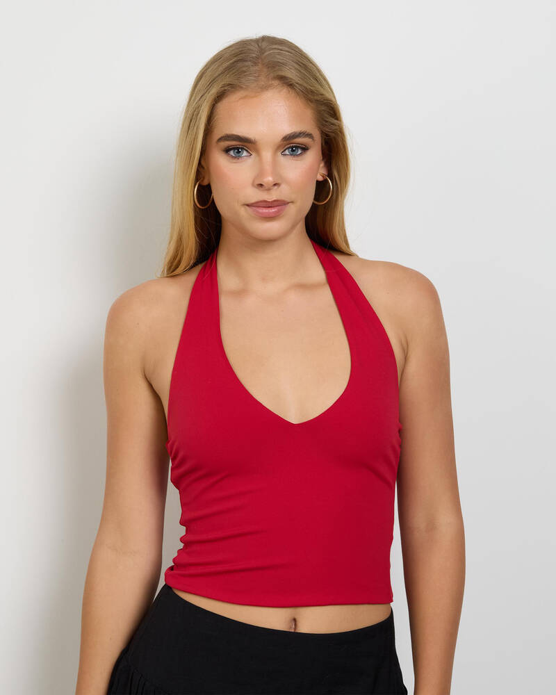 Basic Halter Top 1 Basic Halter Top